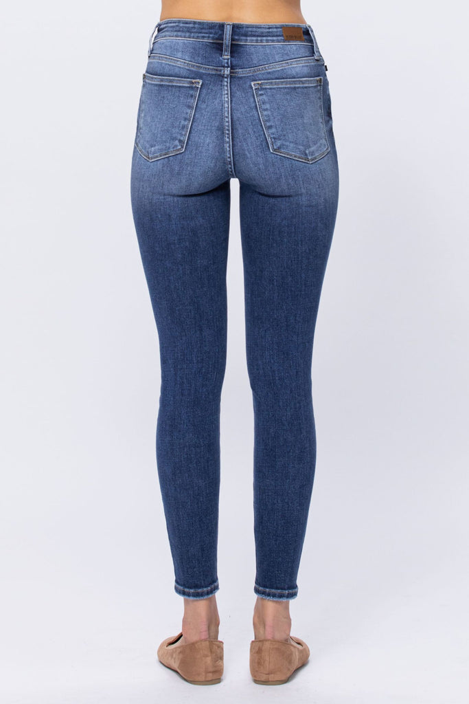 Sizes 1-20W ONLY Button Fly Skinny Jeans