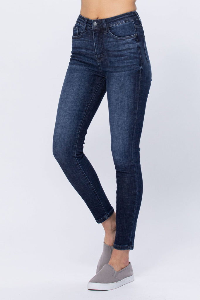 REG & PLUS Tummy Control Skinny Jeans - Roseabella 
