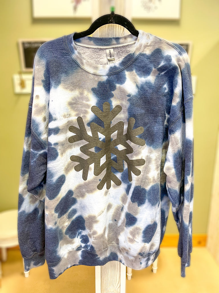 XL ONLY Snowflake Sweatshirt