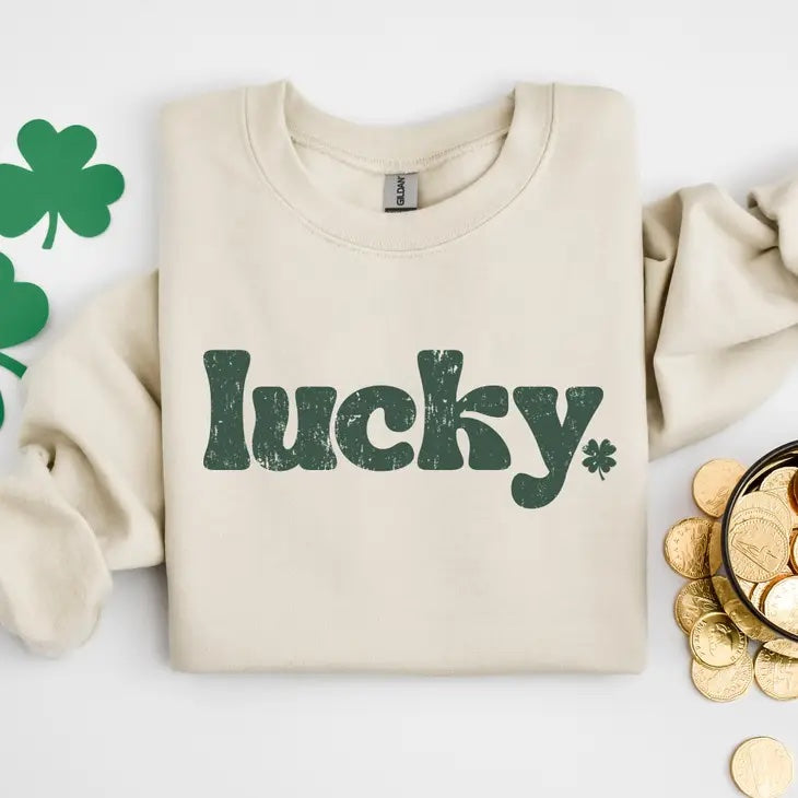 S, M, XL ONLY Vintage Lucky Sweatshirt