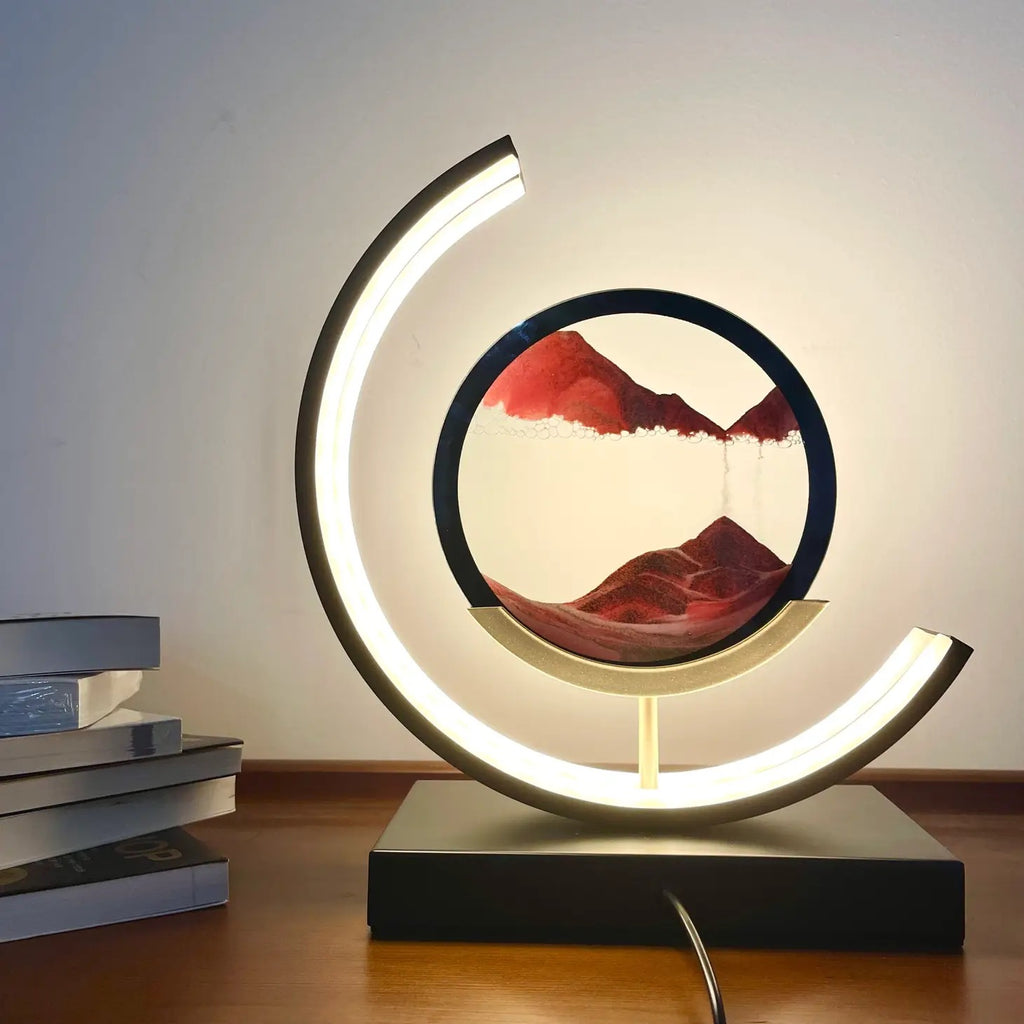 Moving Sandscapes LED Lamp