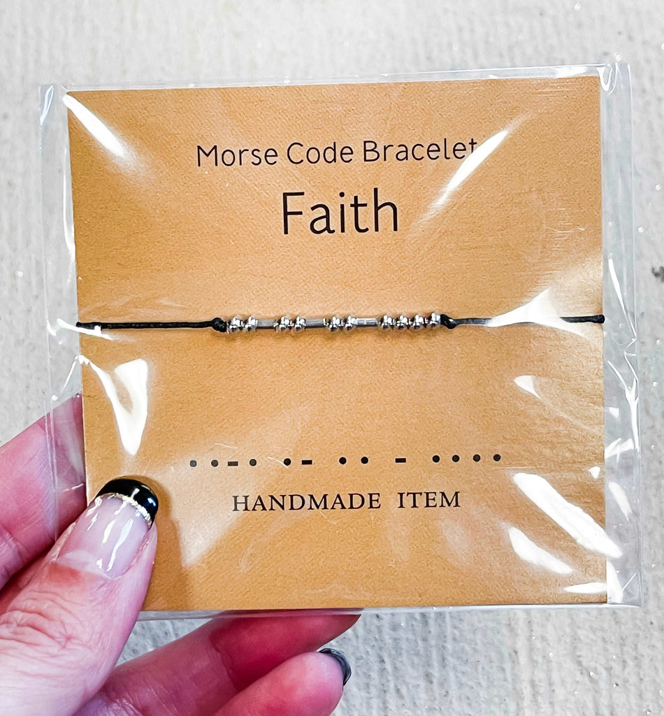 Morse Code Bracelets - Roseabella 